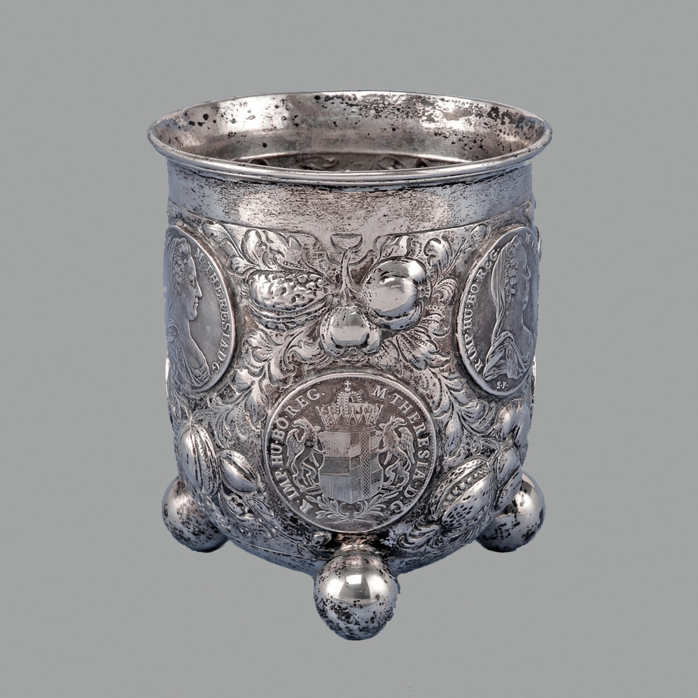 Antike & Alte Silber Becher, Russisches Silber, Silber, Antikes Silber